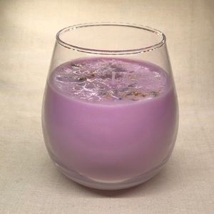 Handmade magnolia soy candle scented